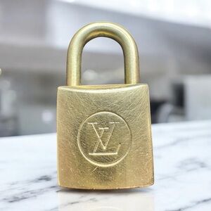 Louis Vuitton Padlock Lock Only Polished (NO KEY)